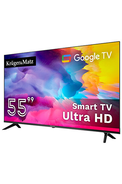 Kruger&Matz Tv Smart 55 Inch 141cm Ultrahd 4k