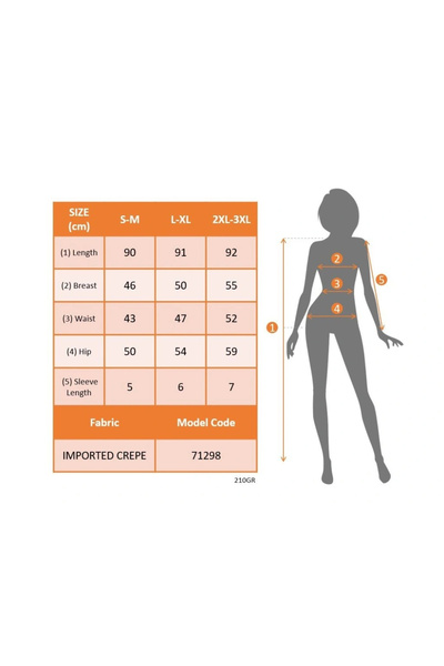 GENCULUS Women's Short Sleeve V-Neck Imported Crepe Dress