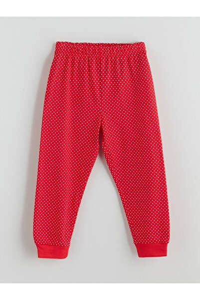 LC Waikiki LCW Kids Pantaloni de pijama pentru fete cu talie elastică