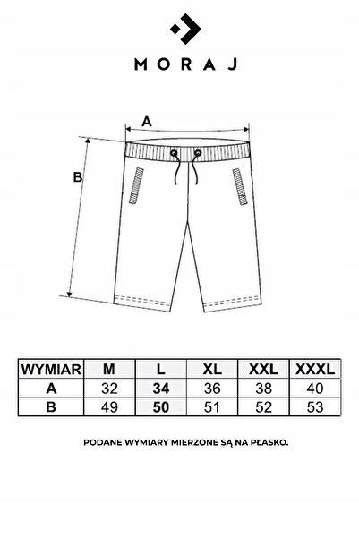 MORAJ Men's Drawstring Tie Shorts - 3XL