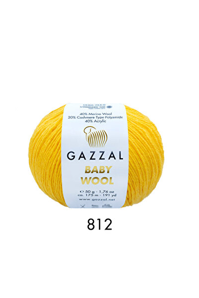 GAZZAL İPLİK Gazzal Baby Wool Lână pentru bebeluși Pachet 10 bucăți (10x50gr)...