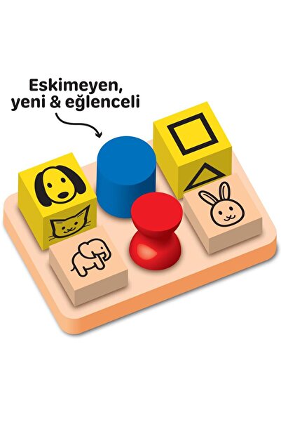 Adeda Yayınları Aktiviteli Eğitici Puzzle 1 Yaş