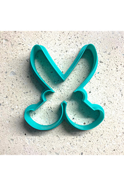 Craftelle Pirate Themed Sword Cookie Cutter and Stamp Set |   Adventure, Nautical Party |   Sugar Paste