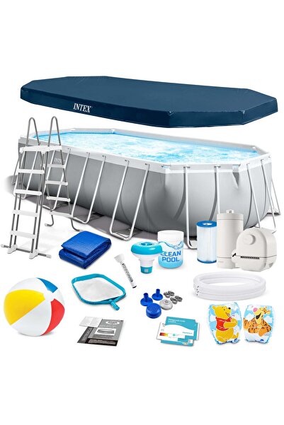 Other Basen prostokątny 610x305x122cm 18w1 Intex 26798