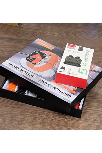 ZERO SPACE Ultra Series Smartwatch Band Set,7 Colours Straps,Compatible with Apple Watch, With Airpod