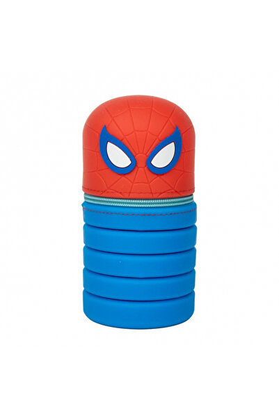 SPIDERMAN 3D silicone pencil case with 1 compartment, unequipped 19x6.5x6.5 cm