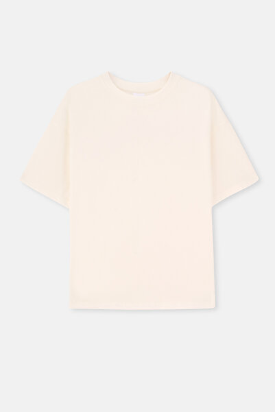 Dagi White Women's Crew Neck T-Shirt