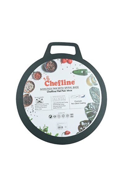 Chefline Aluminium Flat Pan, 40 cm, XFP40R