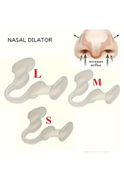 SİBELA BEAUTY GÜZEL GÖRMEK GÜZEL DÜŞÜNDÜRÜR 3 Adet Horlama Aparatı, Burun Kli...