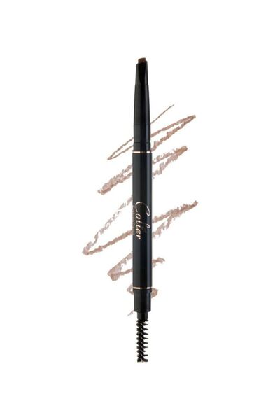 colier قلم تحديد الحواجب من كولير مع فرشاة - بني متوسط