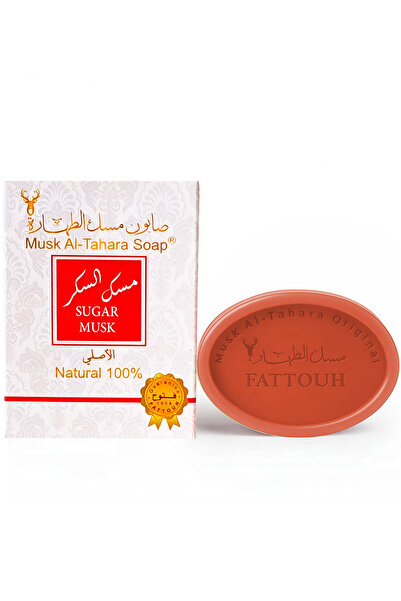 MUSK AL TAHARA Sugar Musk Body Soap + Cardamom Musk 6ml Alcohol-Free Sugar Musk'Original' Fruity Strawberry Scent