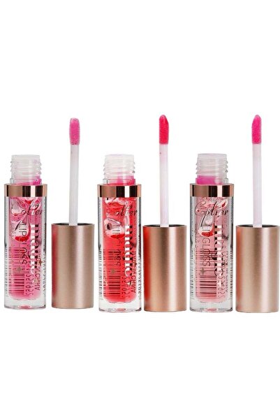 colier ملمع شفاه سحري 6 قطع - وردي