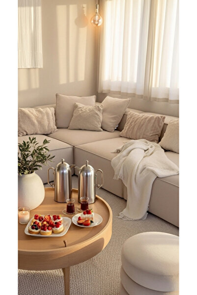 Generic 1 liter tea and coffee thermos set