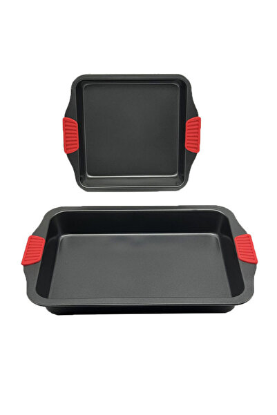 Kitchen Design Lab Karbon Siyah Çelik Orta ve Büyük Boy Fırın Tepsisi 24 x 40...