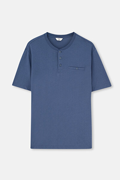 Dagi Pat and Pocket Detail T-Shirt Shorts Set