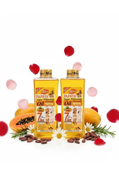 Veet كريم زيت الذهب لتبييض الجسم والبشرة - قطعتين