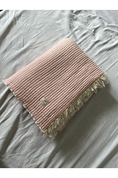 Pufuduk Baby بطانية من الموسلين مكونة من 4 طبقات مملوءة بالألياف على الوجهين،...