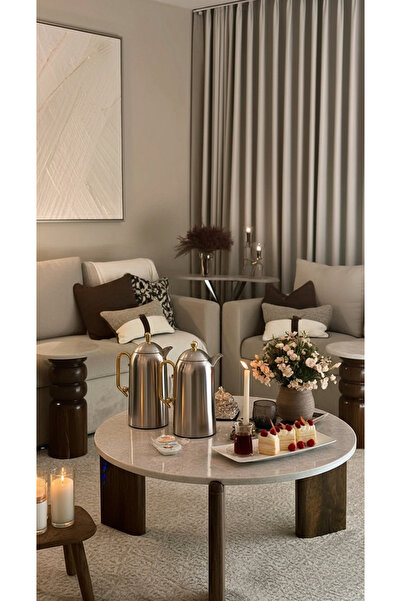 Generic 1 liter tea and coffee thermos set