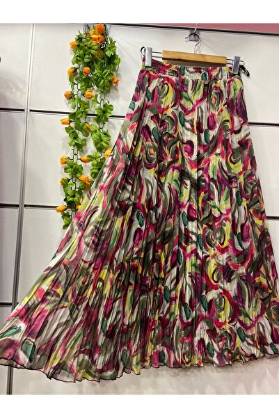 edu collection Patterned Chiffon Bohe Bell Lining