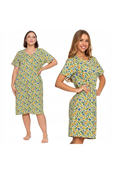 MORAJ Ladies' Nightgown Charming Pajamas Colorful Comfortable Floral - XXL