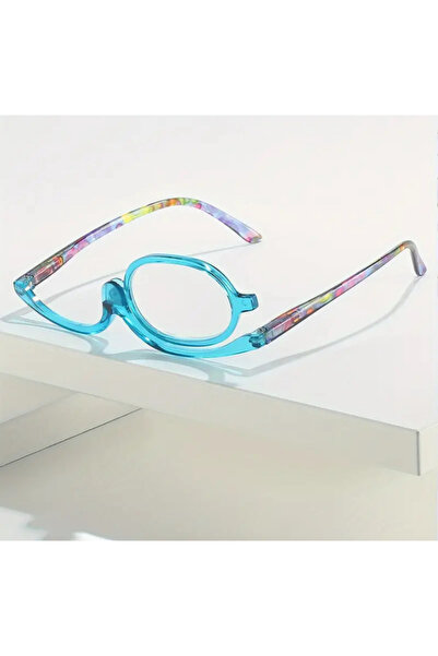 LUMAKS Makeup Glasses Frame Without Glasses Single Eyed Rotating Mechanism Practical Makeup Helper