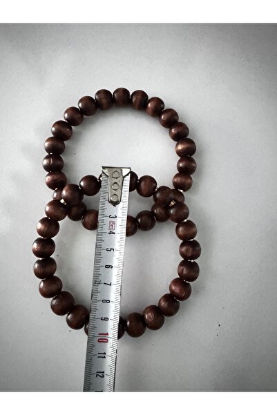 opsiyonel Ahşap boncuklu çanta sapı