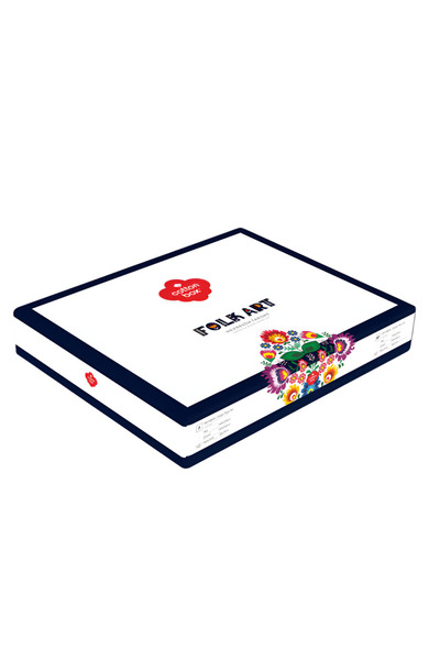 Cotton Box Embroidered Bed Linen Terracotta | Satin Ranforce Cotton Elegant