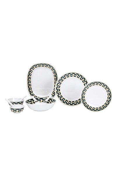 Lulu Melamin Dinner Set 34pcs TEWYN