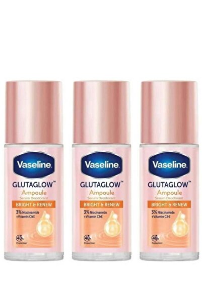 vaselin Vaseline Glutaglow Bright & Serum Deodorant 45 ml - Pack of 3