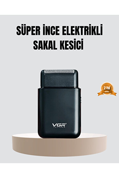 Clevora Kompakt Şarjlı Tıraş Makinesi Çift Yönlü Bıçaklı 45 Dakika Kullanım S...