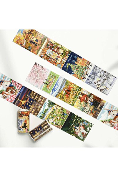 İthal L19-124cm 12 Moments bandă washi