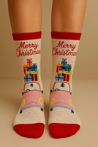 Katia&Bony Unisex new year's themed slipper socks