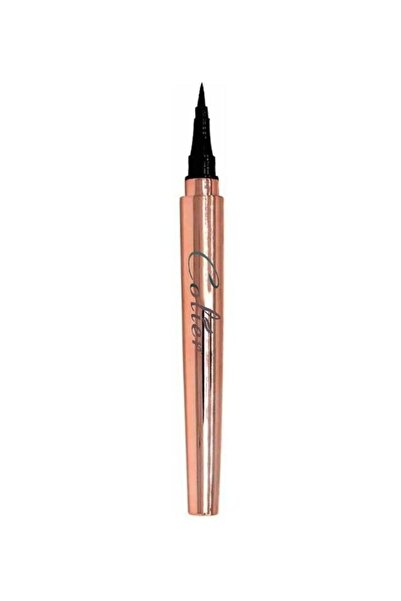 colier Eyeliner Pencil with Brush, 24-Hour Long-Lasting, Black