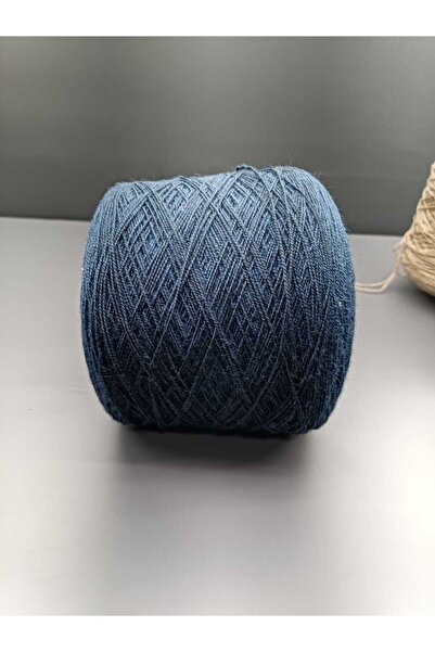 Pİ Yarn خيوط صوف للحياكة بنسبة 70%، 500 جرام باللون الأزرق الداكن