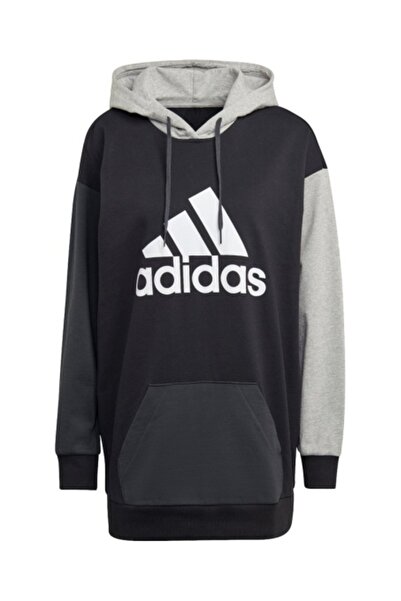 adidas Hanorac cu glugă supradimensionat