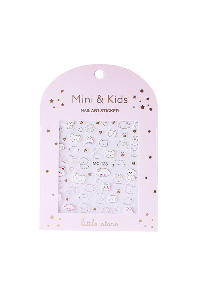 Mini and Kids Mini & Kids Çocuk Tırnak Sticker - Puppy