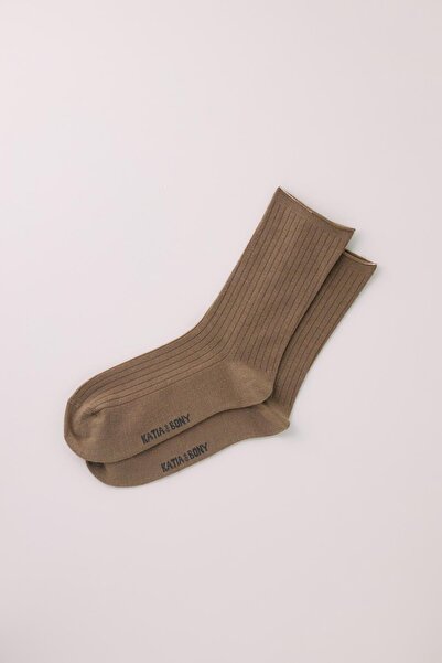 Katia&Bony Șosete de damă bej Lyocell