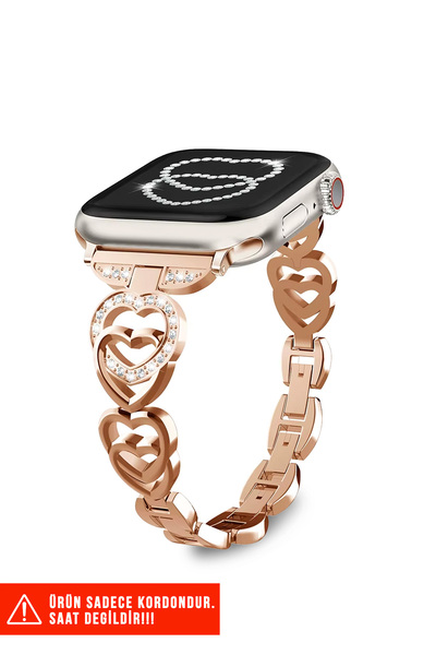 Nezih Case Stylish Jewelry Bracelet Compatible with Apple Watch Series 2/3/4/5/6/7/8/9/Se 38mm 40mm 41mm and Series 10/11 42mm