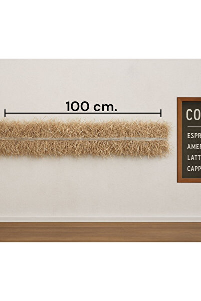 Greenosier 25cm.x100 cm. Hasır Püskül Otu Saçak Otu Püskül Dekorasyon