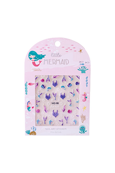 Mini and Kids Mini & Kids Çocuk Tırnak Sticker - Mermaid