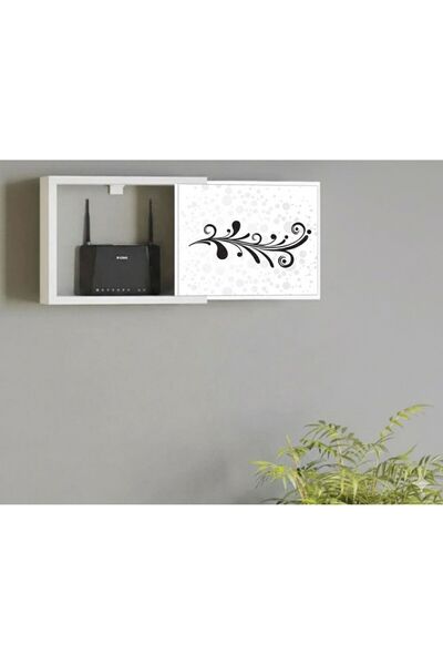 ERİK ATELİER DORU SARMAŞIK DESENLİ DEKORATİF MODEM VE SİGORTA SAKLAMA KUTUSU ...