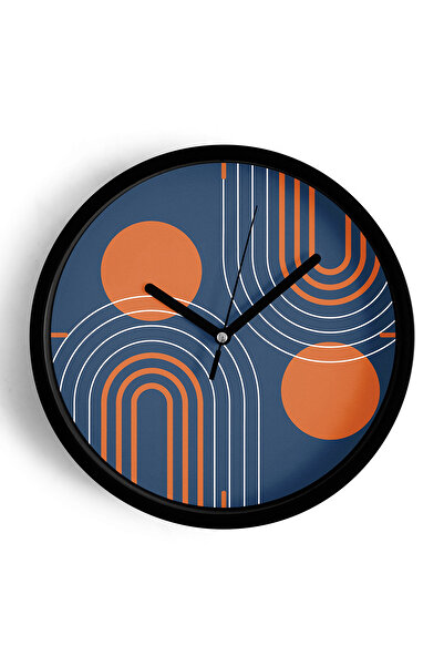 JHAAR Ceas de perete modern cu tematică abstractă - boemă - geometrică - 25 c...