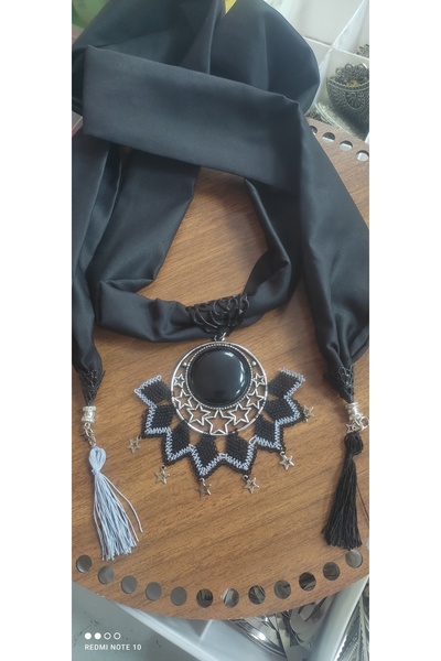 Kevser nur tuhafiye وشاح مطرز بتصميم مميز مع أحجار