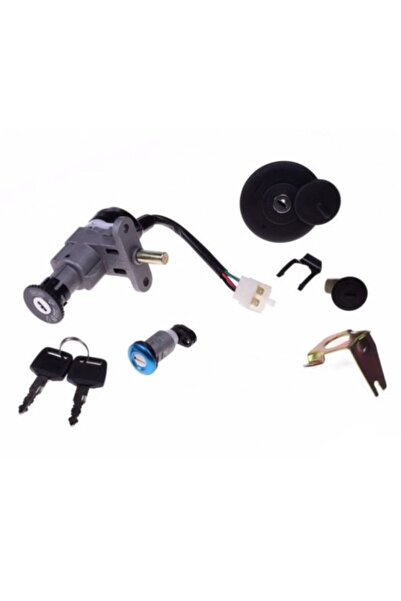 WM Set contacte demaror scuter 4T Gy6 50cc - 80cc (roată 12")