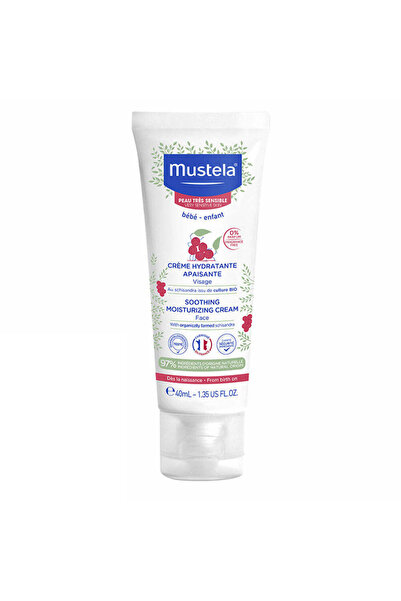 mustela baby Καταπραϋντική ενυδατική κρέμα για ευαίσθητο δέρμα, 40ml, Mustela