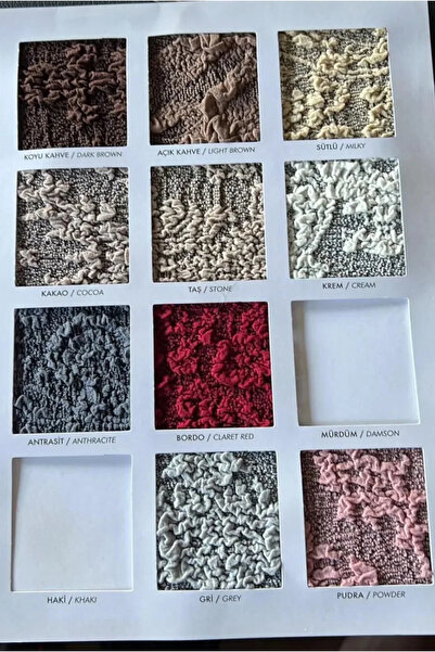 ARTUÇ Jacquard Shawl-Patterned Single Sofa Cover (Cream Rank)