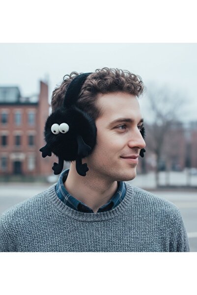 gigigiyim Foldable Plush Headphones with Cute Figures