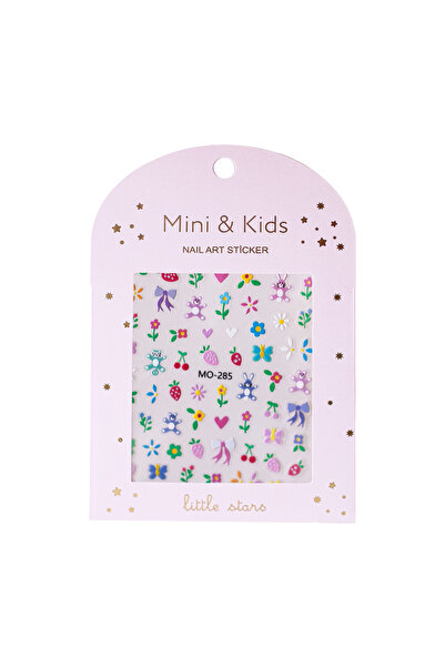 Mini and Kids Mini & Kids Çocuk Tırnak Sticker - Cherry