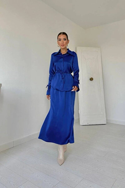 GENCULUS Aks Biyeli Shirt and Skirt Set