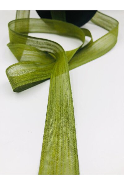 DUCK HOBY Panglică de in 5 mt Nopeli 25 mm Boj, Decorare, Mitra, Mireasa, Log...